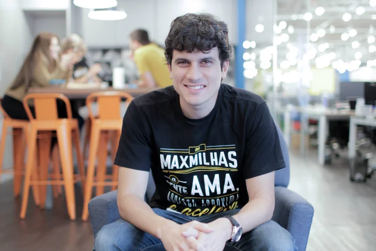 Max Oliveira, da MaxMilhas: startup nasceu por um problema pessoal do engenheiro de produção (MaxMilhas/Divulgação)