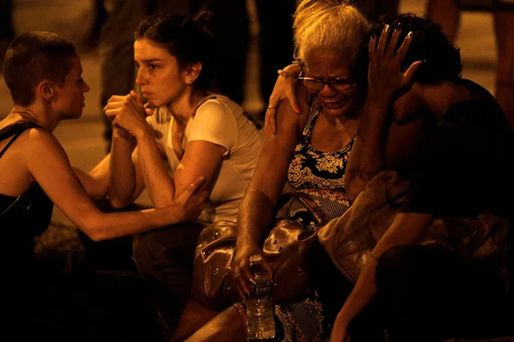 Cena da morte da vereadora Marielle Franco, do Rio de Janeiro (Ricardo Moraes/Reuters)