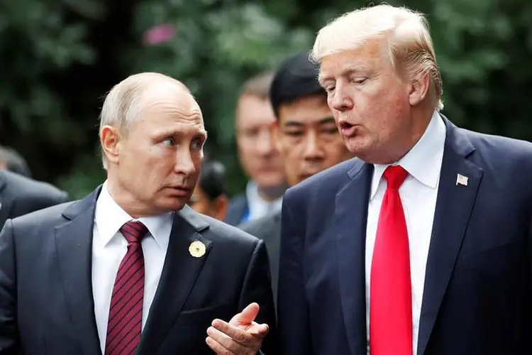 Putin e Trump (Jorge Silva/Reuters)