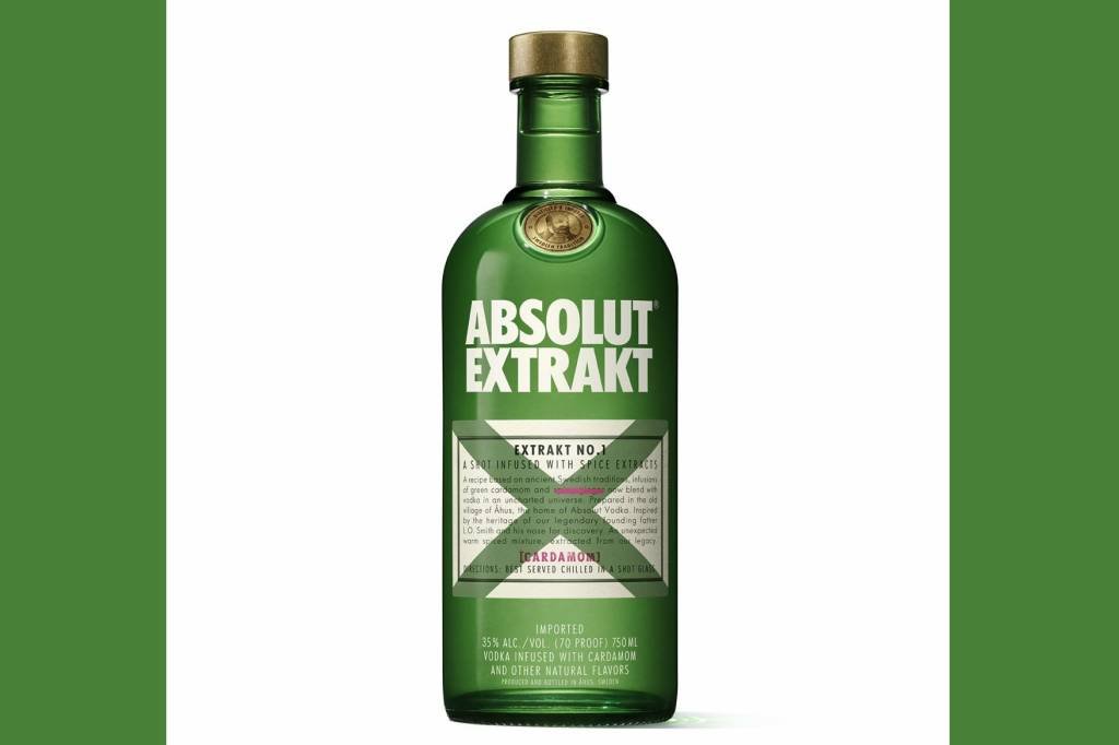 Absolut Extrakt: lançamento da marca traz vodca com ingrediente secreto (Absolut/Divulgação)
