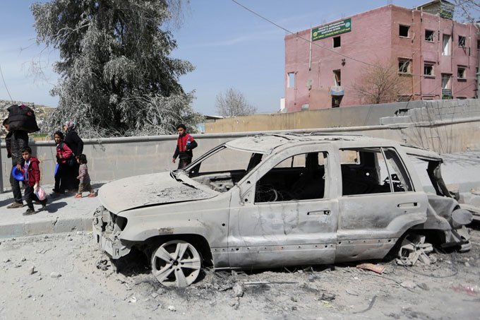 Síria: guerra já dura 7 anos (Khalil Ashawi/Reuters)