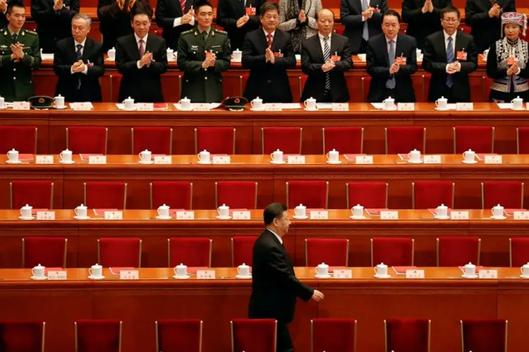 Presidente chinês, Xi Jinping: A capacidade militar dos EUA ainda predomina na Ásia, mas a China conta com um crescente poderio militar e posição econômica privilegiada (Damir Sagoji/Reuters)