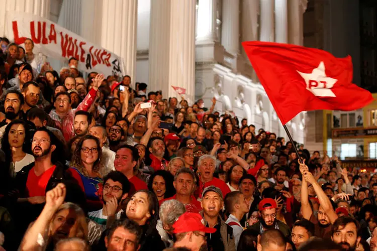 Luiz Inácio Lula da Silva: defesa do ex-presidente entregou ao STF um parecer contra a prisão de condenados após o fim de todos os recursos na segunda instância da Justiça (Rodolfo Buhrer/Reuters)