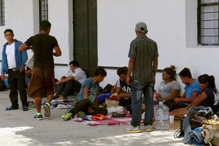 Ao todo, foram pelo menos 81 brasileiros barrados pela polícia do México desde 28 de março (Jose Jesus Cortes/Reuters)