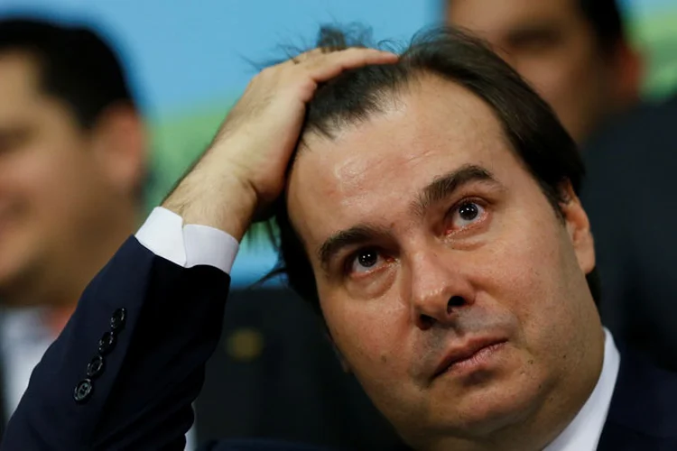 Rodrigo Maia: presidente da Câmara disse que os próximos esforços estarão voltados ao projeto que cria um registro eletrônico de duplicatas (Adriano Machado/Reuters)