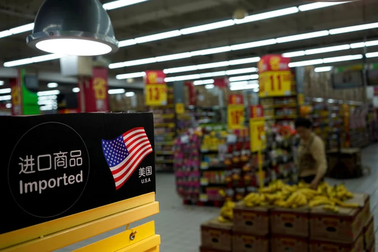 China: nesta quarta-feira, Pequim impôs tarifas adicionais sobre uma série de produtos norte-americanos (Aly Song/Reuters)