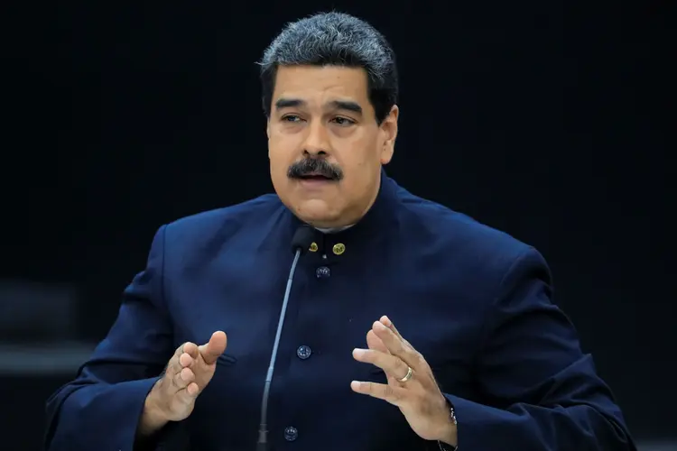 Maduro: 3,338 bilhões de dólares ingressaram na Venezuela com as vendas do Petro, segundo o presidente do país (Marco Bello/Reuters)