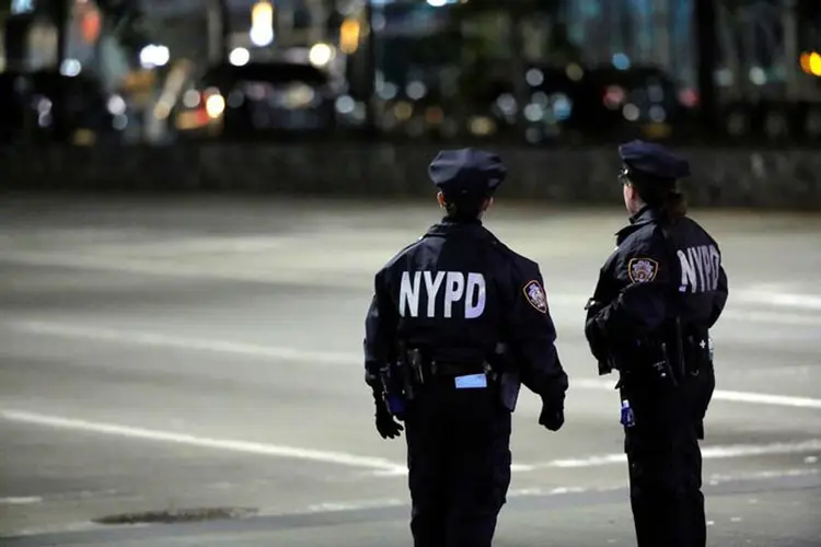 NYPD: ela apresentou um processo contra essa corporação por violar seus direitos civis (Andrew Kelly/Reuters)