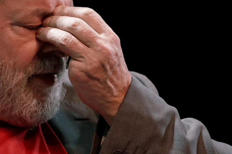 Lula: ex-presidente foi condenado a 12 anos e um mês de prisão por corrupção passiva e lavagem de dinheiro no processo do caso triplex do Guarujá (Ricardo Moraes/Reuters)