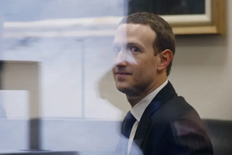 Mark Zuckerberg: presidente do Facebook também deve se encontrar com o presidente francês, Emmanuel Macron (Leah Millis/Reuters)