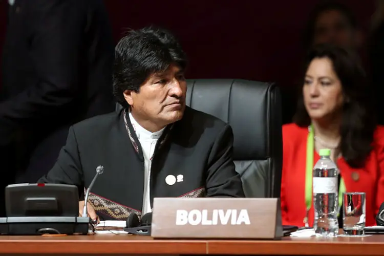 Evo Morales: polêmica em torno da decisão do Brasil e de mais cinco países de suspender a participação na Unasul terá desdobramentos (Andres Stapff/Reuters)