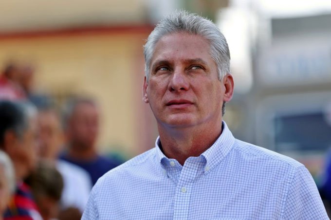 Díaz-Canel: líder cubano foi eleito na quinta-feira passada pela Assembleia Nacional do Poder Popular para substituir Raúl Castro (Alejandro Ernesto/Pool/Reuters)