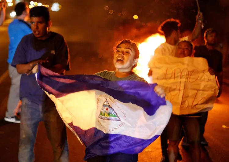 Nicarágua: protestos contra o governo já deixaram cerca de 50 mortos (Jorge Cabrera/Reuters)