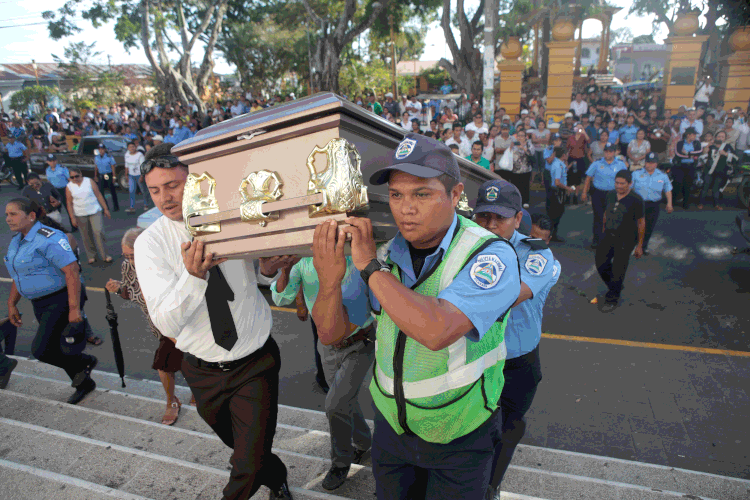 Nicarágua: a grande maioria das vítimas são jovens universitários (REUTERS/Oswaldo Rivas/Reuters)