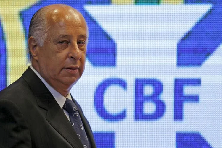 Marco Polo Del Nero: ex-membro do comitê executivo da Fifa foi banido do futebol pelo comitê de ética da Fifa por ter recebido propina (Sergio Moraes/Reuters)