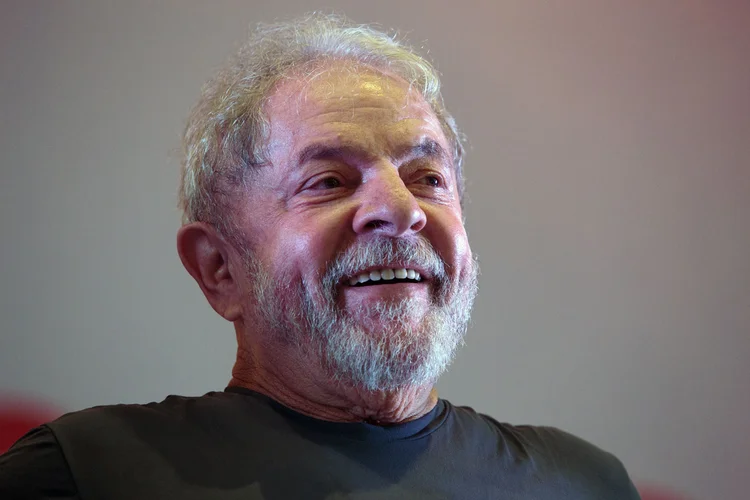 Lula: pedido negado era para que o ex-presidente não começasse a cumprir a pena de prisão de 12 anos e um mês de prisão no processo do caso triplex (Patricia Monteiro/Bloomberg)