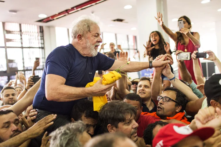 ONU decidiu,que o Estado brasileiro deve garantir a Lula o exercício de todos os direitos políticos mesmo que na prisão (Rodrigo Capote/Bloomberg)