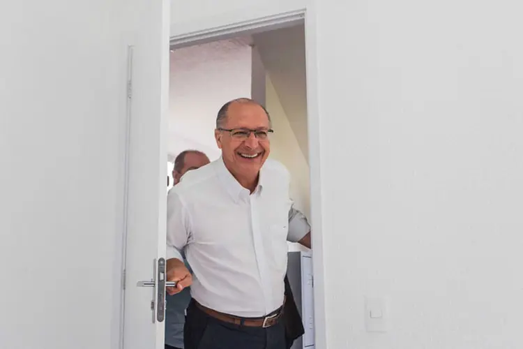 Geraldo Alckmin: líderes do "centrão" têm dito reservadamente que uma aliança com o PSDB possui ligeira preferência no bloco hoje (Geraldo Alckmin/Facebook/Divulgação)