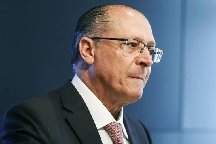 Geraldo Alckmin: "Temos toda a liberdade de escolher o candidato de vice-presidente, vamos fazer conversando e sem pressa" (Vanessa Carvalho/Getty Images)