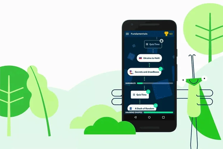 Grasshopper: app ensina JavaScript por meio de jogos (Google/Divulgação)