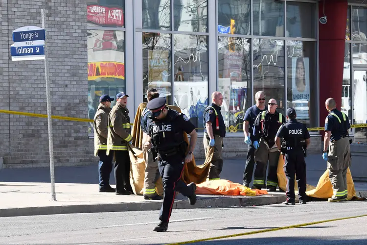 Toronto: a polícia não conseguiu identificar nenhum vínculo com terrorismo (Saul Porto/Reuters)
