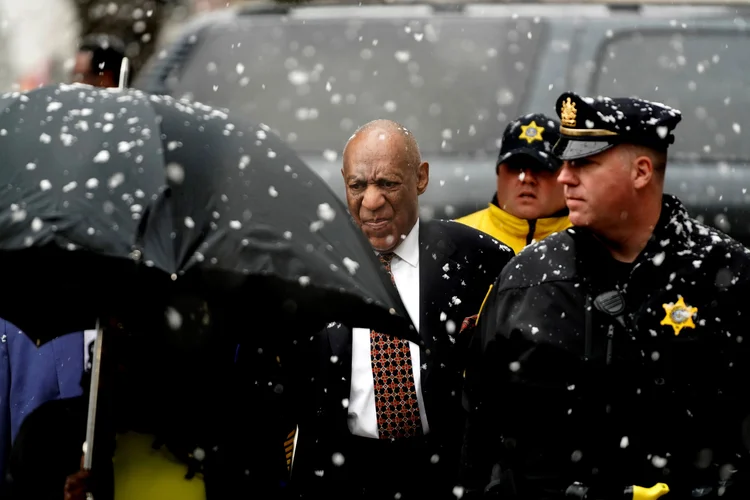 Bill Cosby: o comediante enfrenta três acusações de abuso sexual e mais de 60 mulheres já o denunciaram (Jessica Kourkounis/Reuters)