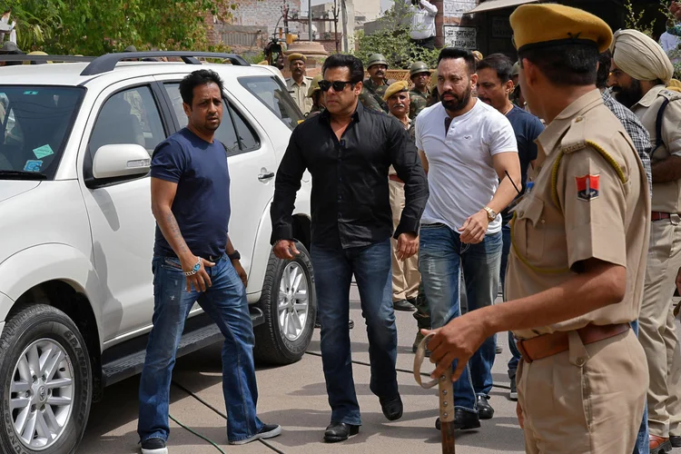 Ator de Bollywood, Salman Khan: indústria indiana pode ganhar concorrência da Netflix (REUTERS/Stringer/Reuters)