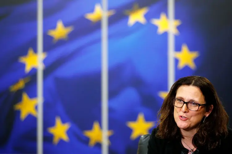 Comissão Europeia: os EUA adiaram a imposição de tarifas para a UE até junho (Francois Lenoir/Reuters)