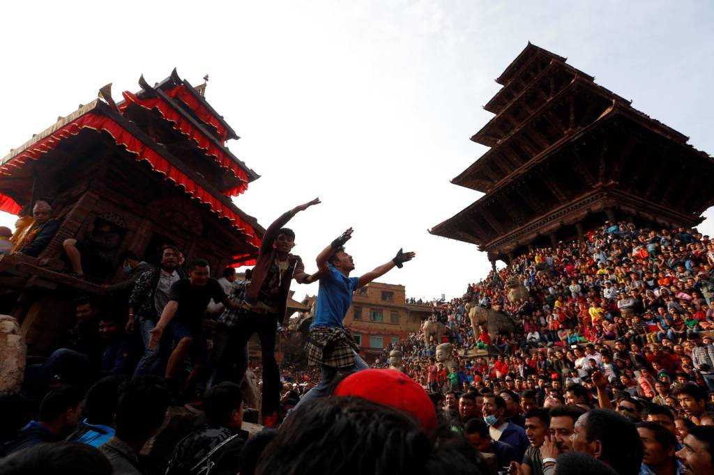 Nepal inicia celebrações do ano novo com festival de Bisket