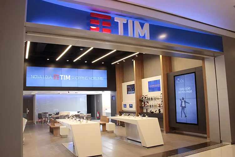 TIM: papéis recuaram 4,55%, cotados a R$ 11,33, a segunda maior queda do Ibovespa (TIM/Divulgação)