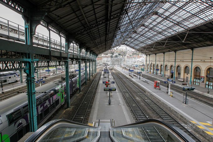 Greve dos trens na França 2018 (Emmanuel Foudrot/Reuters)