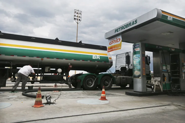 POSTO DE GASOLINA: preço é o mesmo desde a última sexta-feira (Mario Tama/Getty Images)