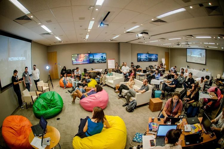 Global Editors Lab, um hackathon para selecionar iniciativas de combate às fake news (Gustavo Scatenna/Globo/Divulgação)