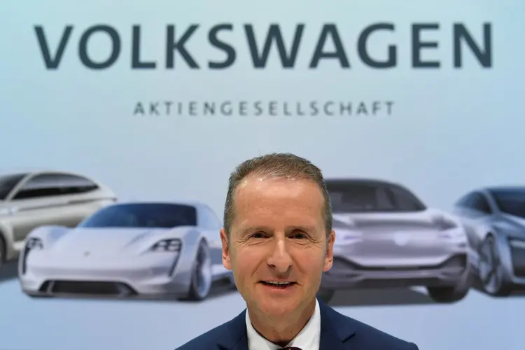 Herbert Diess: Volkswagen tem 12 marcas, mas quer concentrar operações em seis delas e cria uma dedicada à China (Fabian Bimmer/Reuters)