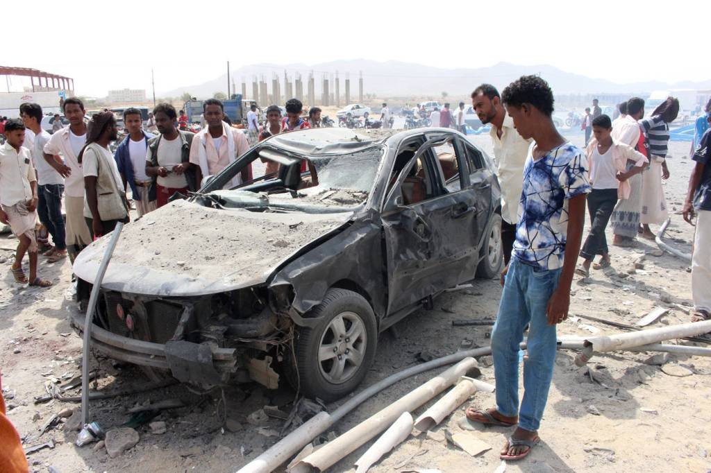 Pelo menos 45 pessoas morreram em bombardeios no Iêmen, diz ONU
