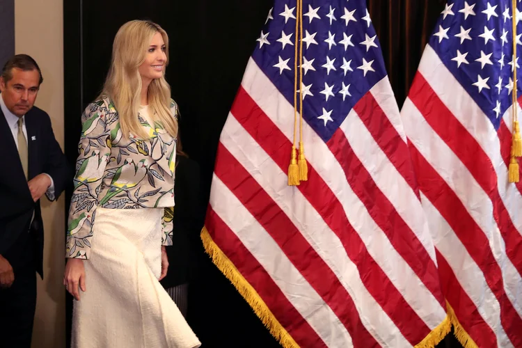 Ivanka Trump: os democratas pediram na terça-feira uma investigação sobre a filha do presidente dos Estados Unidos (Marcos Brindicci/Reuters)