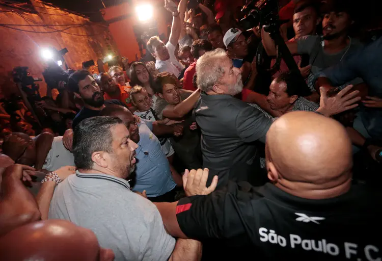 Lula: ex-presidente se entrega (Leonardo Benassatto/Reuters)