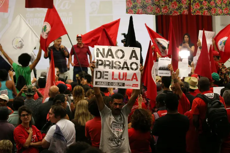 Lula: o PSOL foi o primeiro partido do bloco de esquerda a se manifestar publicamente sobre a negativa do STF (Paulo Whitaker/Reuters)