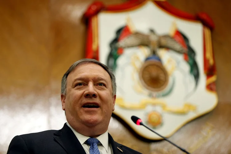 Pompeo: o secretário de Estado americano afirmou a solução para o conflito árabe-israelense deve ser bilateral (/Muhammad Hamed/Reuters)