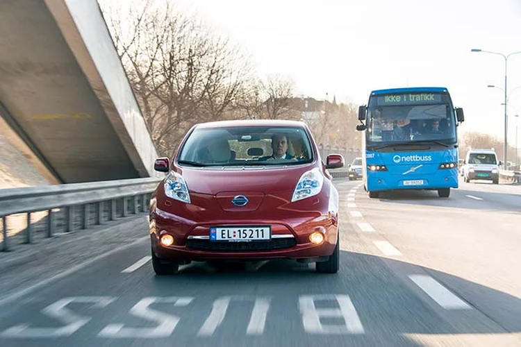Nissan Leaf: presidente da Nissan ressalta que já há projetos em outros países onde o Leaf é vendido há vários anos (Ståle Frydenlund/elbil.no/Creative Commons)