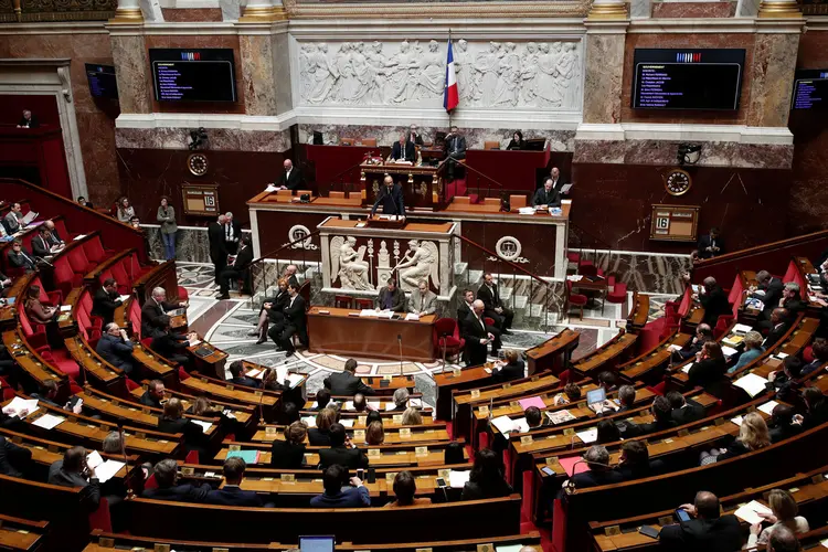 Assembleia Nacional: o primeiro ministro francês, Édouard Phillipe, explicou que o ataque na Síria foi pontual (/Benoit Tessier/Reuters)