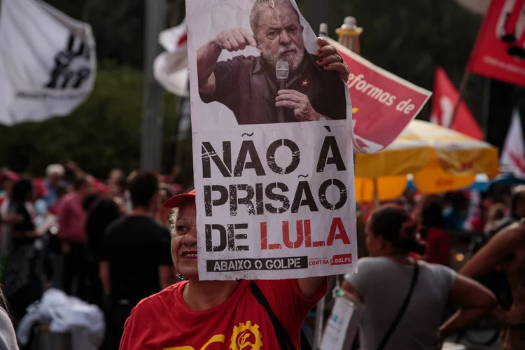 Manifestações: até as 10h desta sexta-feira, a PRF computava 17 pontos de interdição (Patricia Monteiro/Bloomberg/Bloomberg)