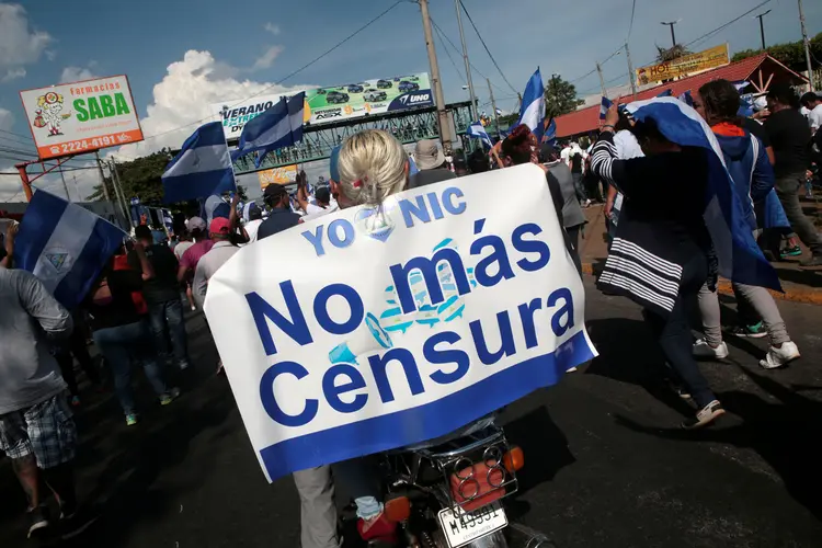 Nicarágua: 28 pessoas morreram durante os protestos (Oswaldo Rivas/Reuters)