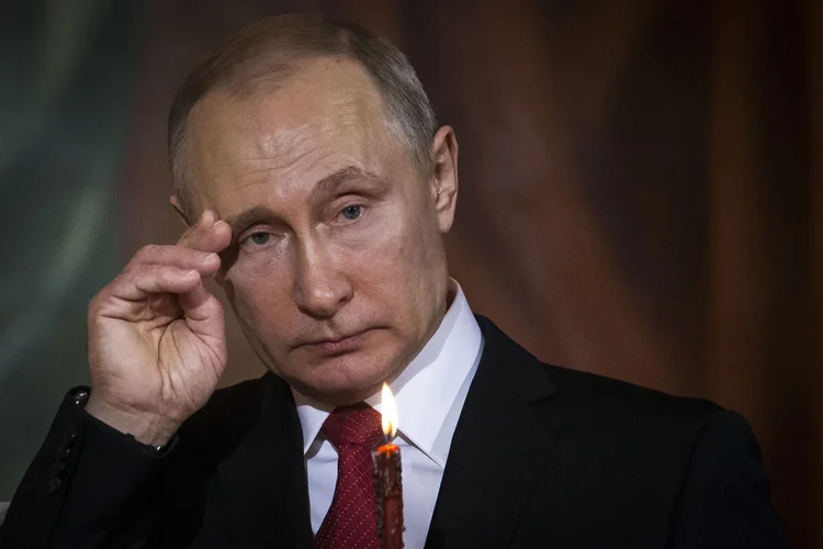 Putin: porta-voz britânico diz que desde 2006 vários assassinatos aconteceram e a suspeita é de que eles foram patrocinados pela Rússia (Alexander Zemlianichenko/Reuters)