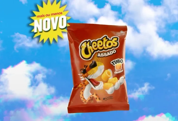 Cheetos Tubo: querido nos anos 90, salgadinho está de volta ao mercado (Divulgação)