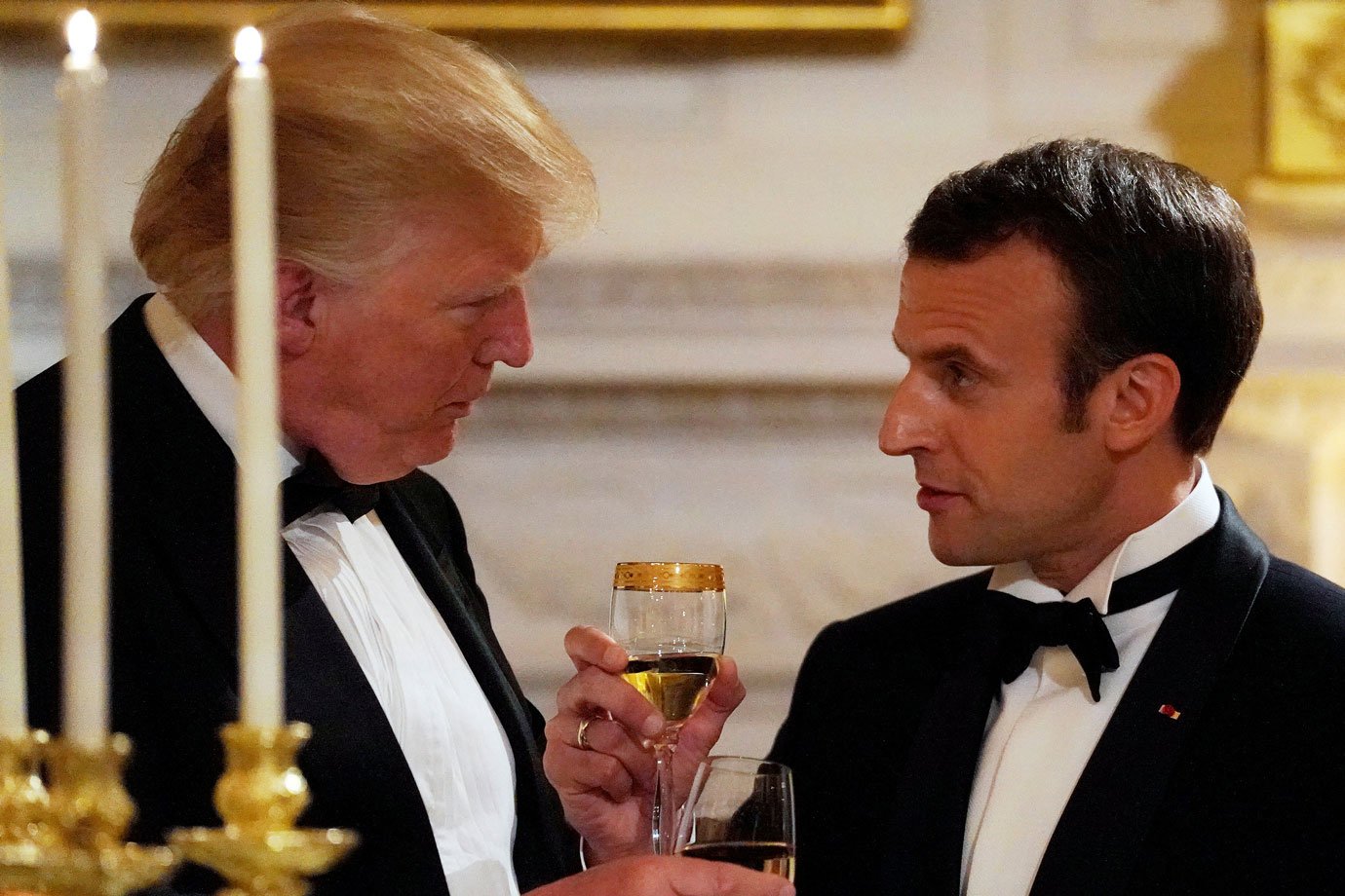 Depois das reuniões com Trump, Macron fala ao Congresso americano