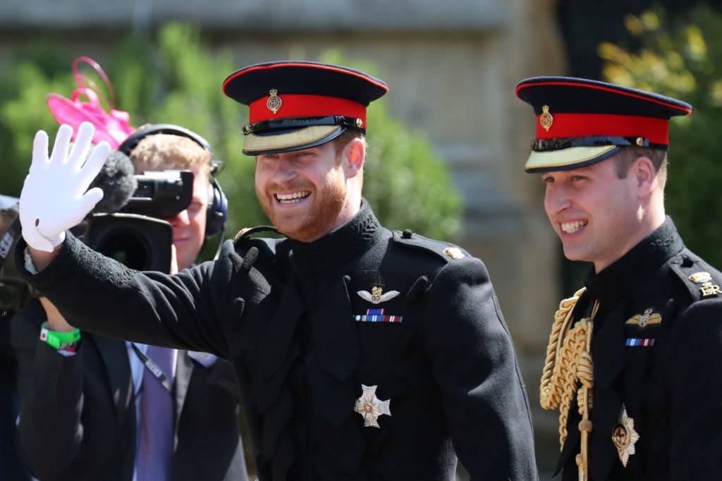 Príncipe Harry e seu irmão, Príncipe William, duque de Cambridge (Jane Barlow/Pool/Reuters)