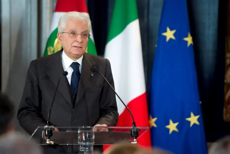 Itália: presidente Sergio Martarella convocou nova rodada de consultas (Palácio Presidencial Italiano/Divulgação/Reuters)
