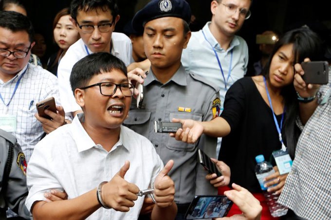 Mianmar aceita depoimento de policial sobre repórteres da Reuters