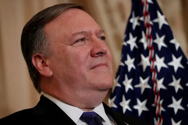 Mike Pompeo: secretário de Estado iniciará conversas com aliados norte-americanos na Europa, no Oriente Médio e na Ásia (Leah Millis/Reuters)